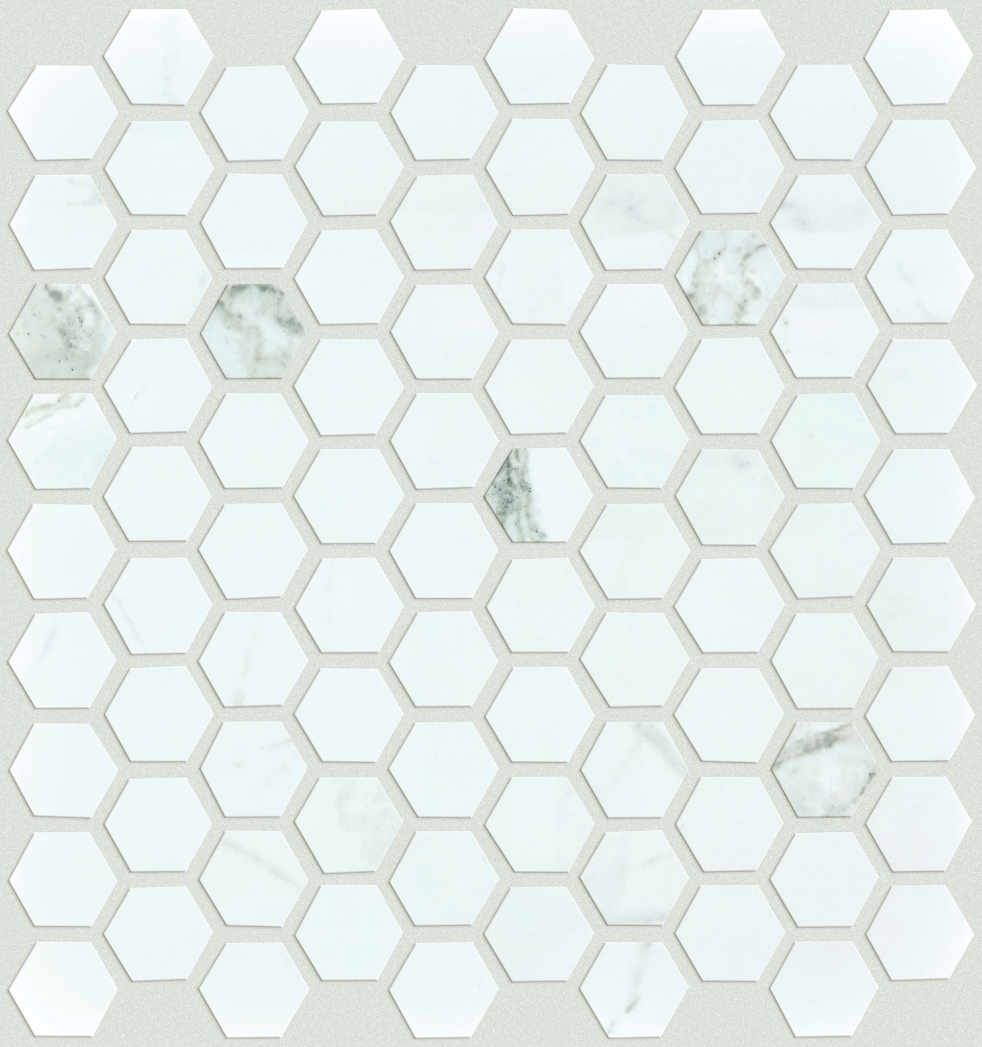 CASINO HEX MOSAIC POLISH STATUARIO MAIN