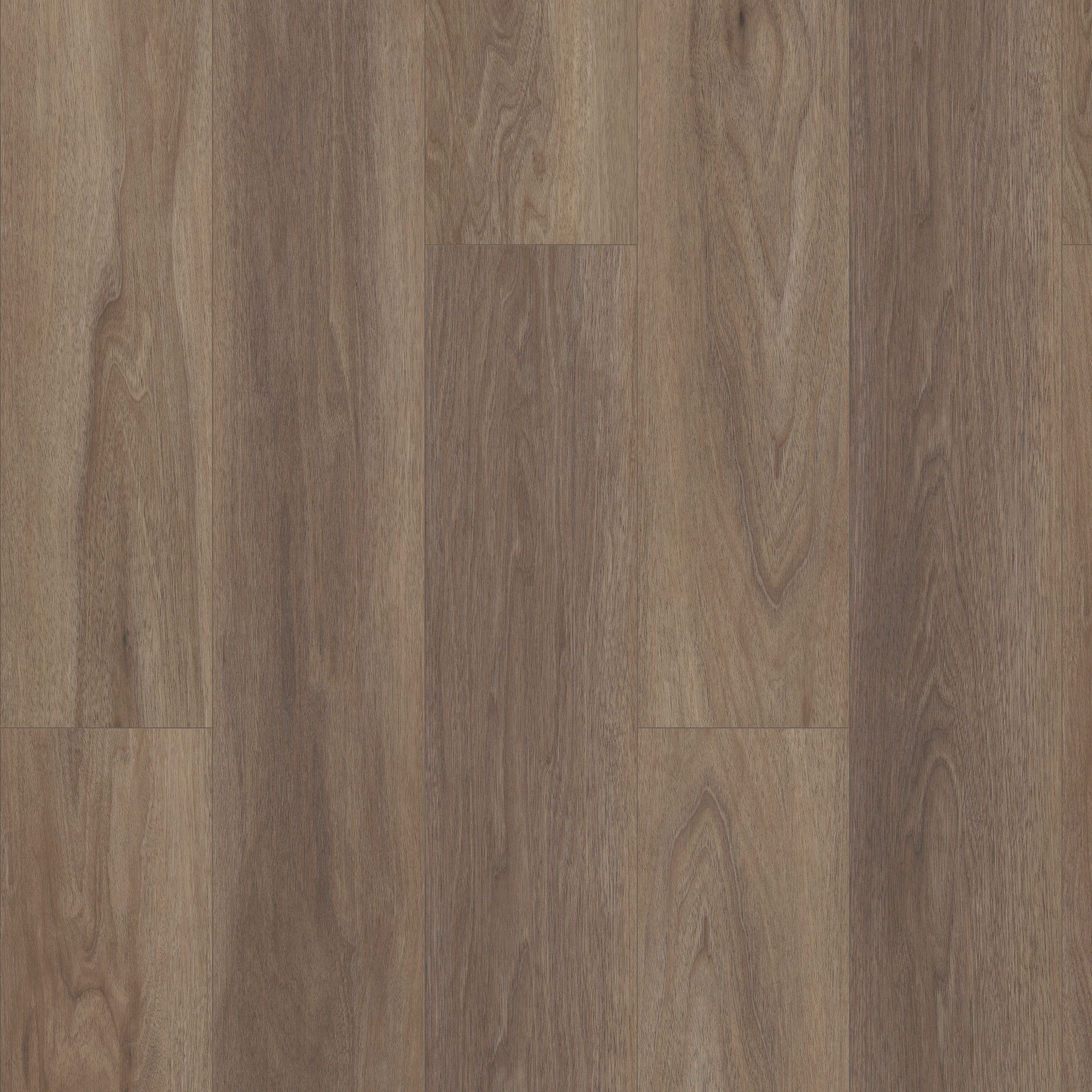 SPC flooring in warm brown tones, 48.03x7 inch planks