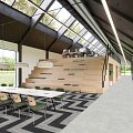 Braid EcoWorx S® Tile Indigo - LVP flooring Braid EcoWorx S® Tile Indigo Feature 2
