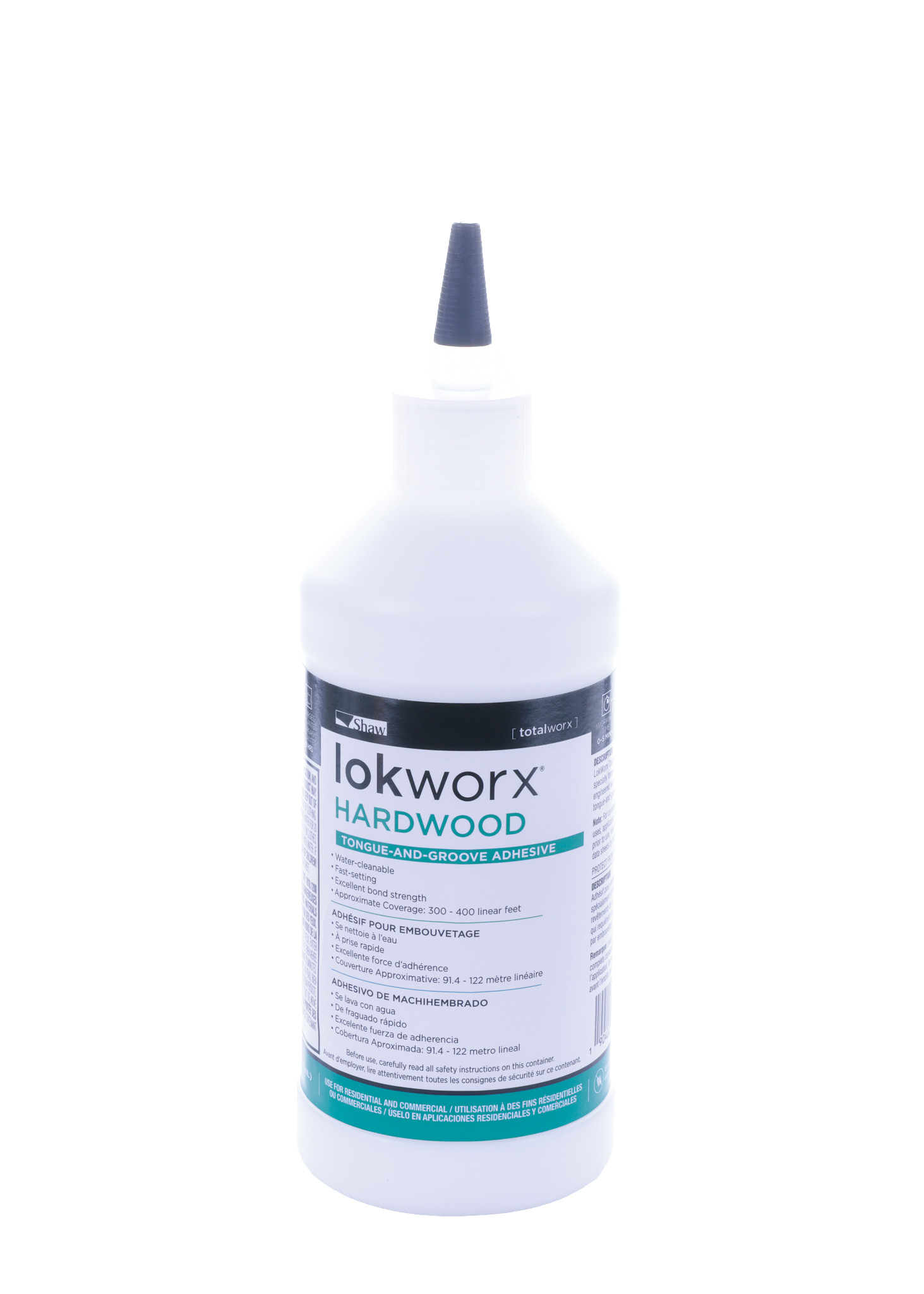 Tongue & Groove Hardwood Adhesive: Fast, Clear, Water-Resistant