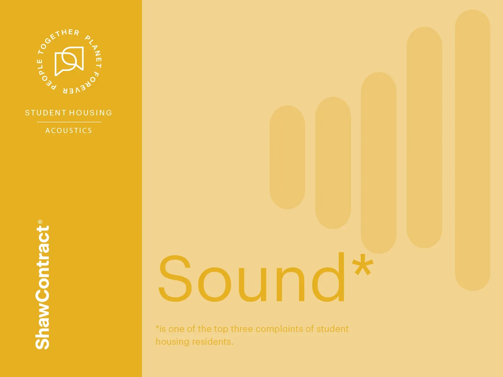Multifamily acoustics branding by ShawContract