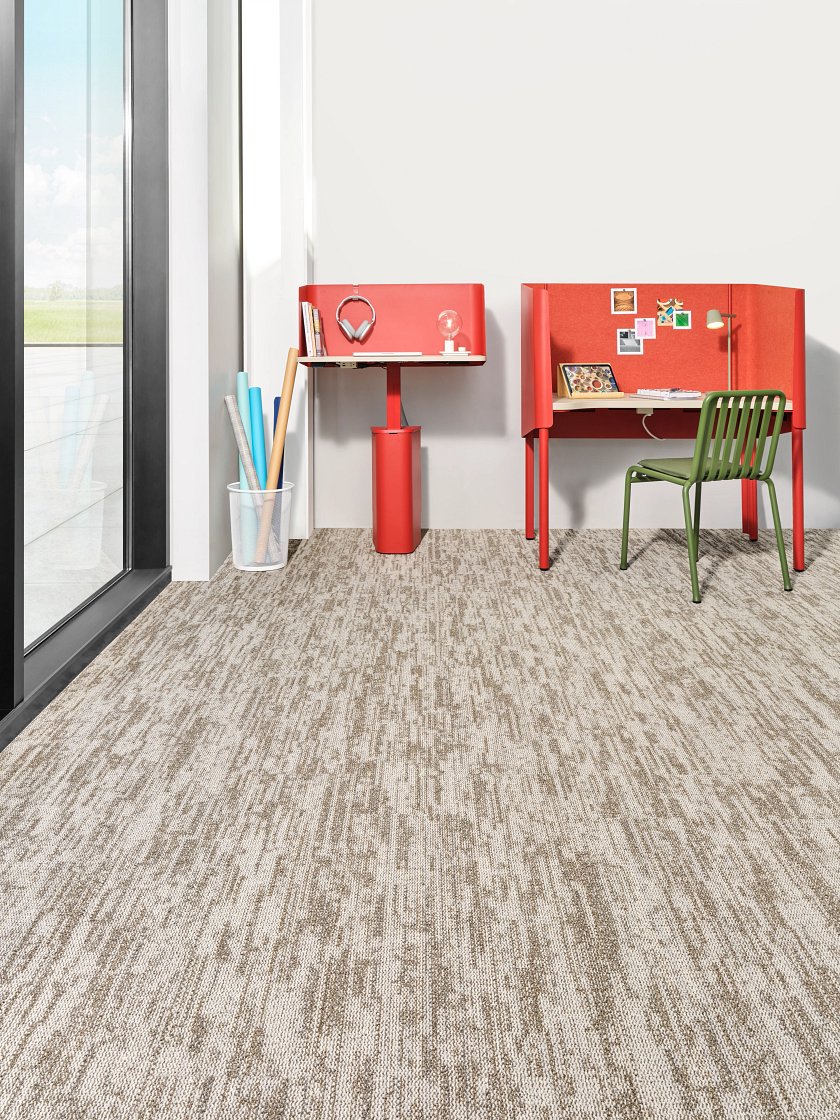 Convey Tile Indigo - LVP flooring Convey Tile Indigo Feature 1