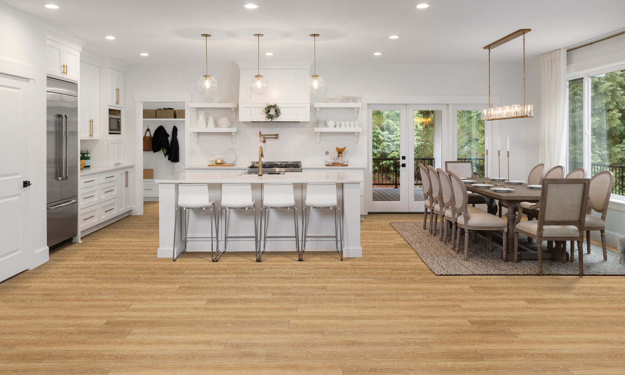 Tampa Oak EVP Vinyl Flooring 100 Waterproof COREtec Floors