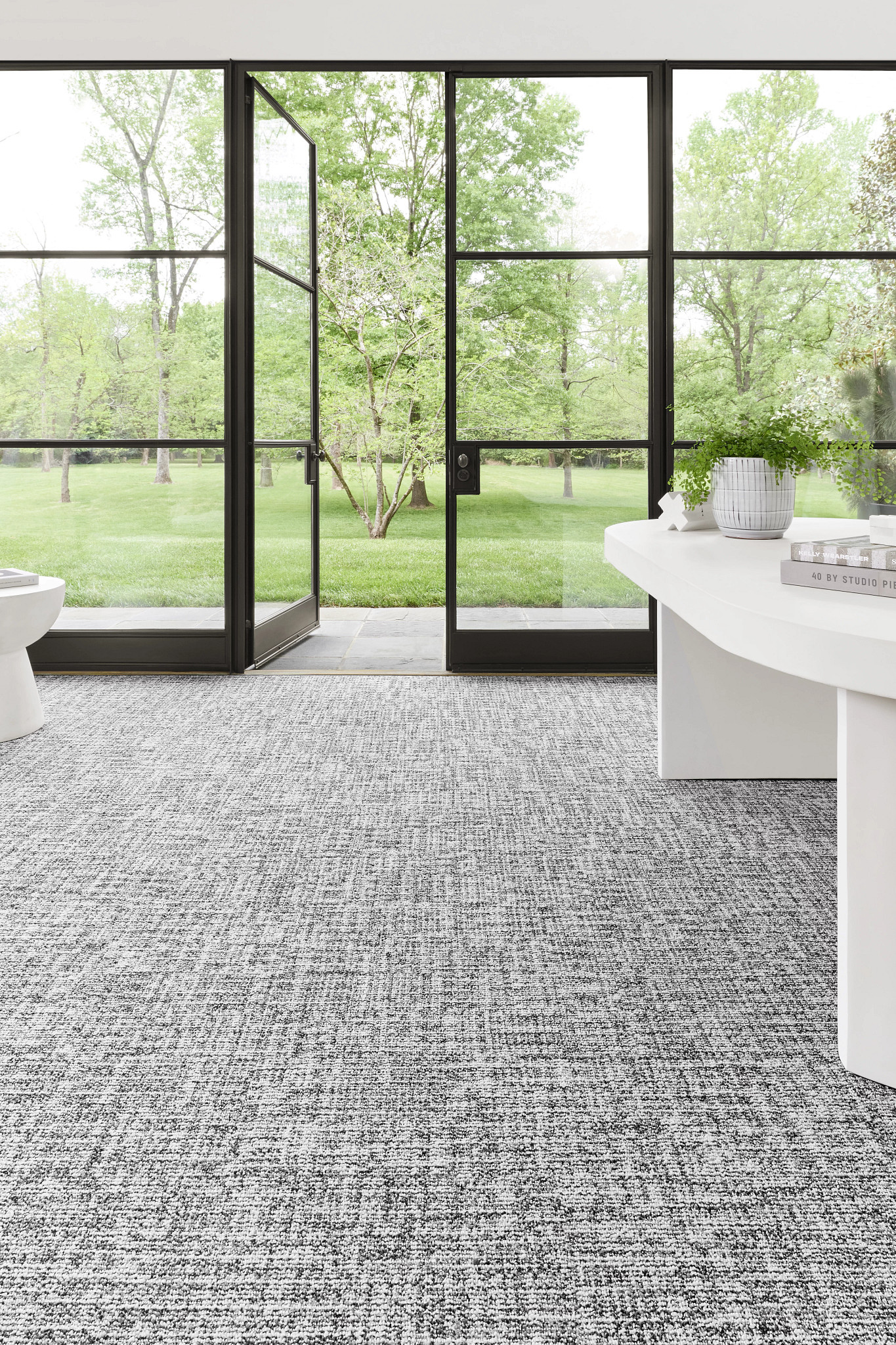 Weft Tile in Tweed