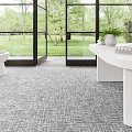 Weft Tile Tweed - LVP flooring Weft Tile Tweed Feature 2