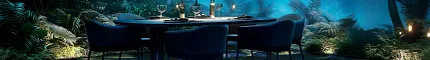 Stylish outdoor flooring for elegant dining spaces Outdoor dining area with nature-inspired flooring design