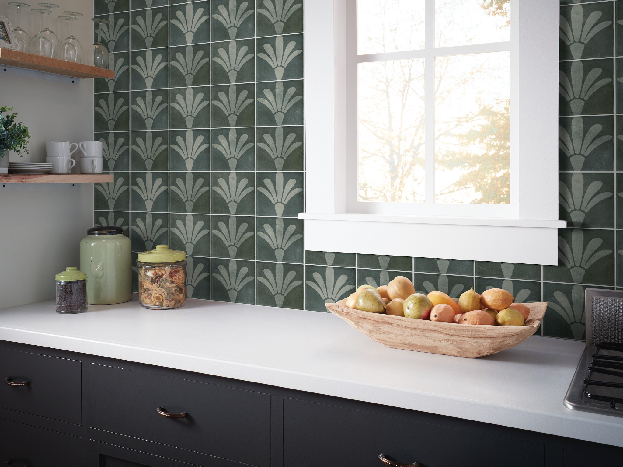 KALEIDOSCOPE 8X8 SQ DESIGN GREENLEAF ROOM