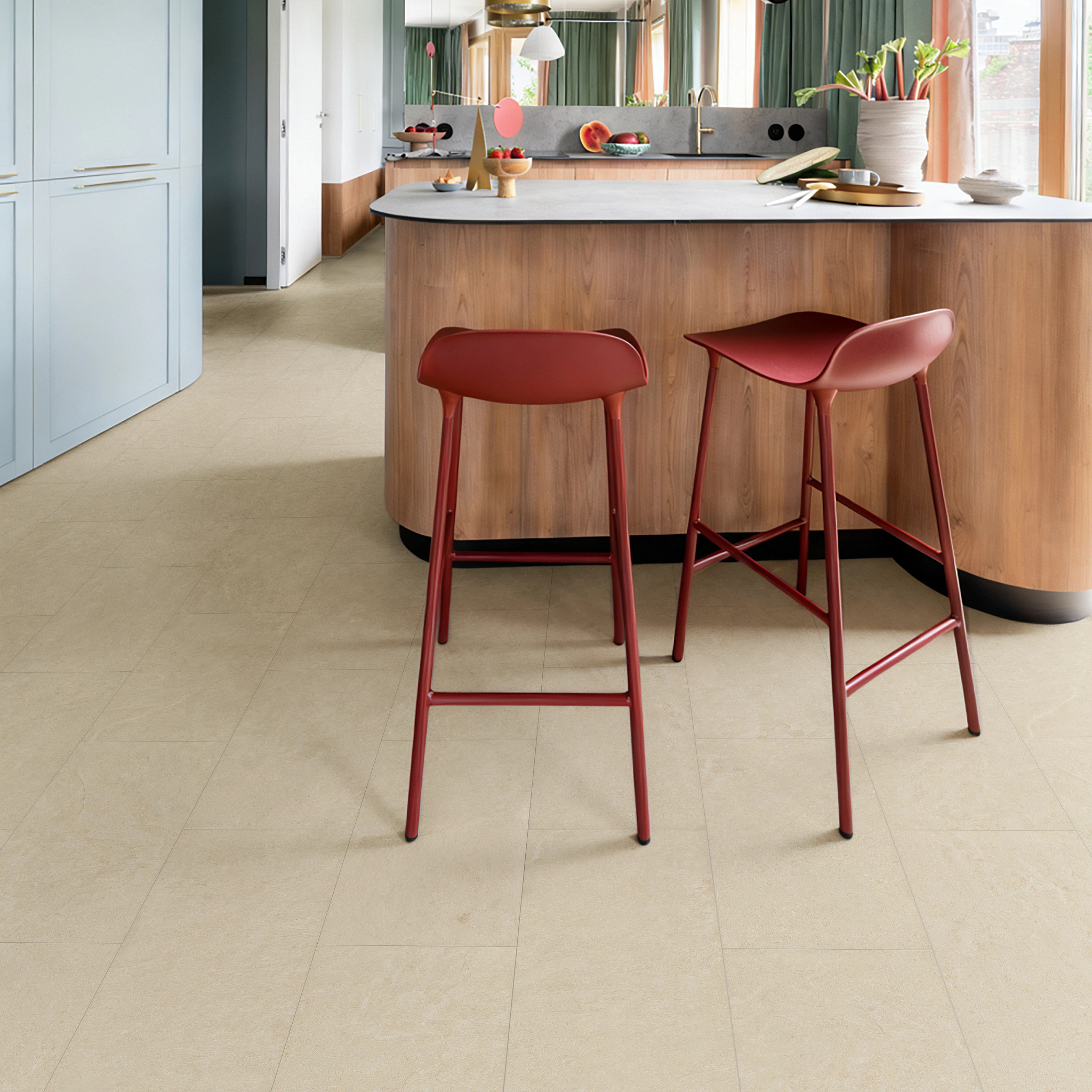 BALANCED RETREAT WARM BISCOTTI CONCRE ROOM