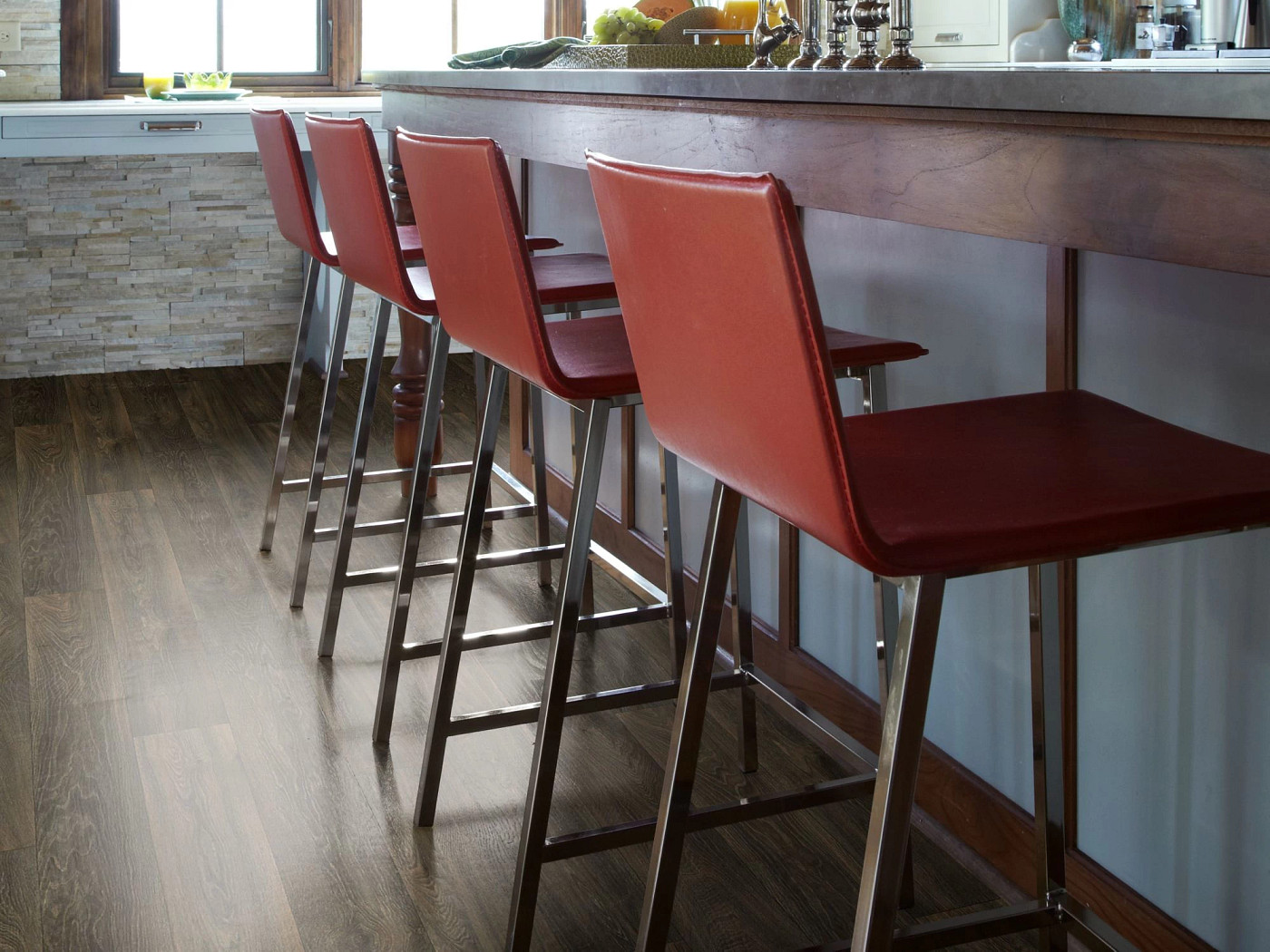 Dakota flooring, shown in a room