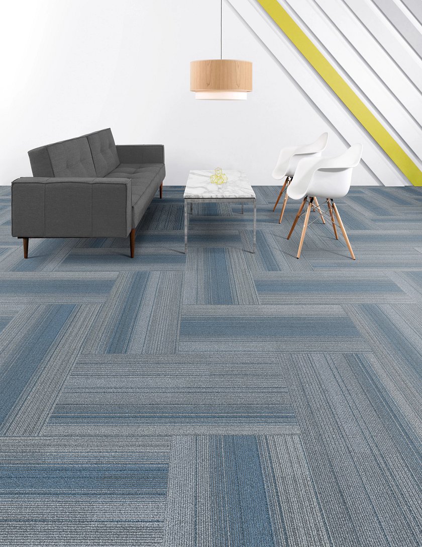 Chromatone Tile Clay Silver - LVP flooring Chromatone Tile Clay Silver Feature 1