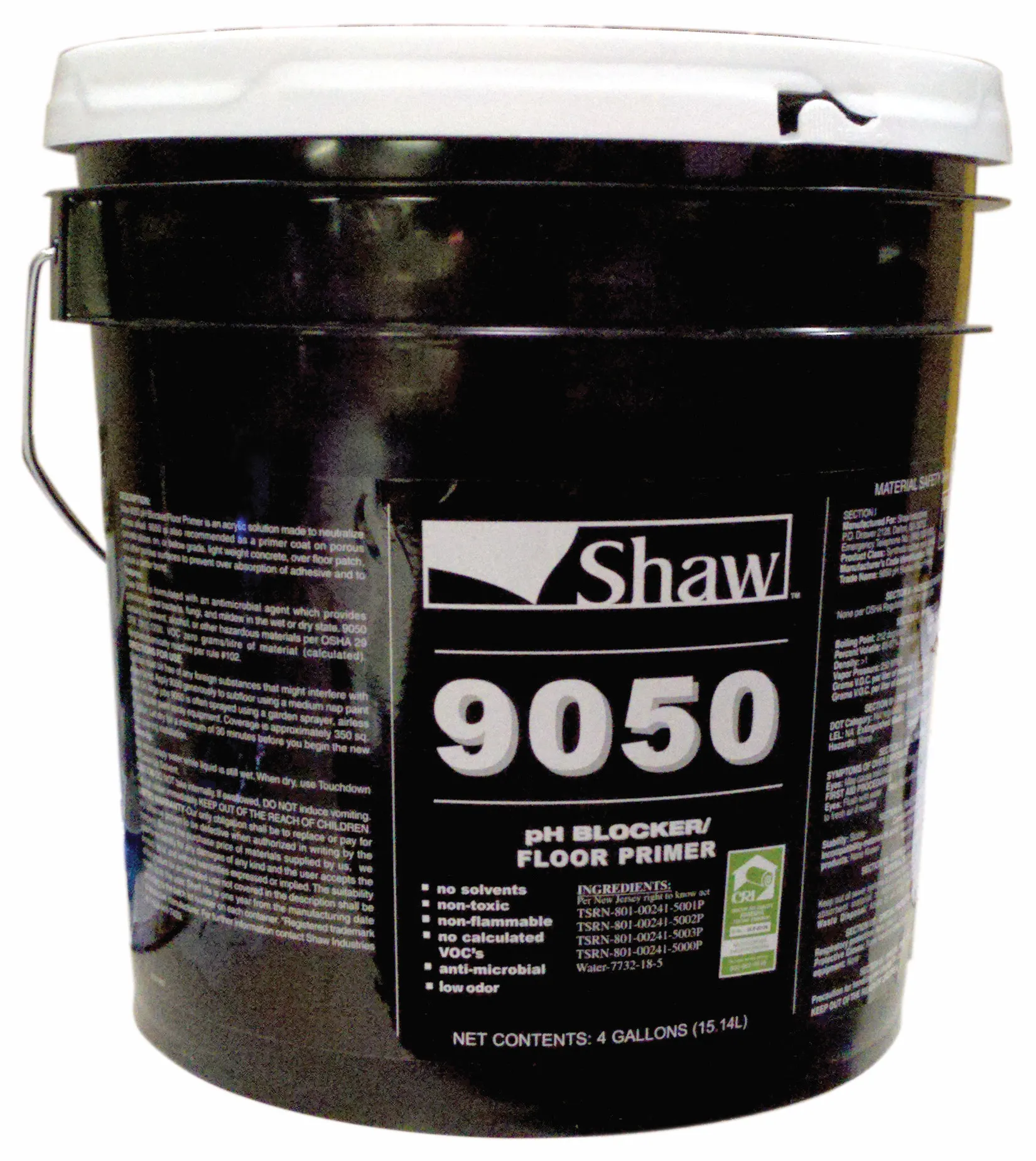 Shaw 9050 pH Blocker Floor Primer 4-gallon bucket for durable flooring preparation