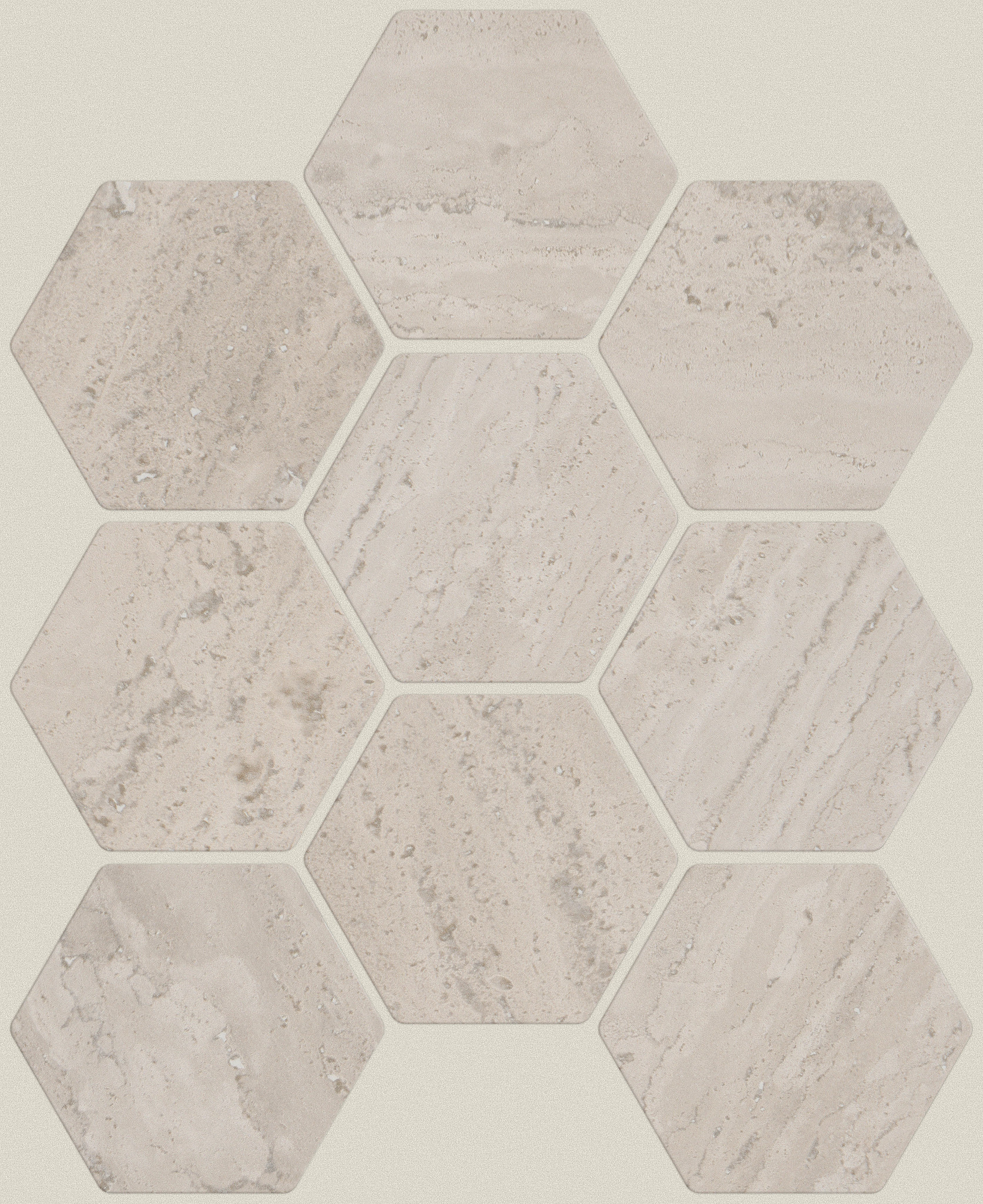 NATURAL STRATA HEX VC IVORY MAIN