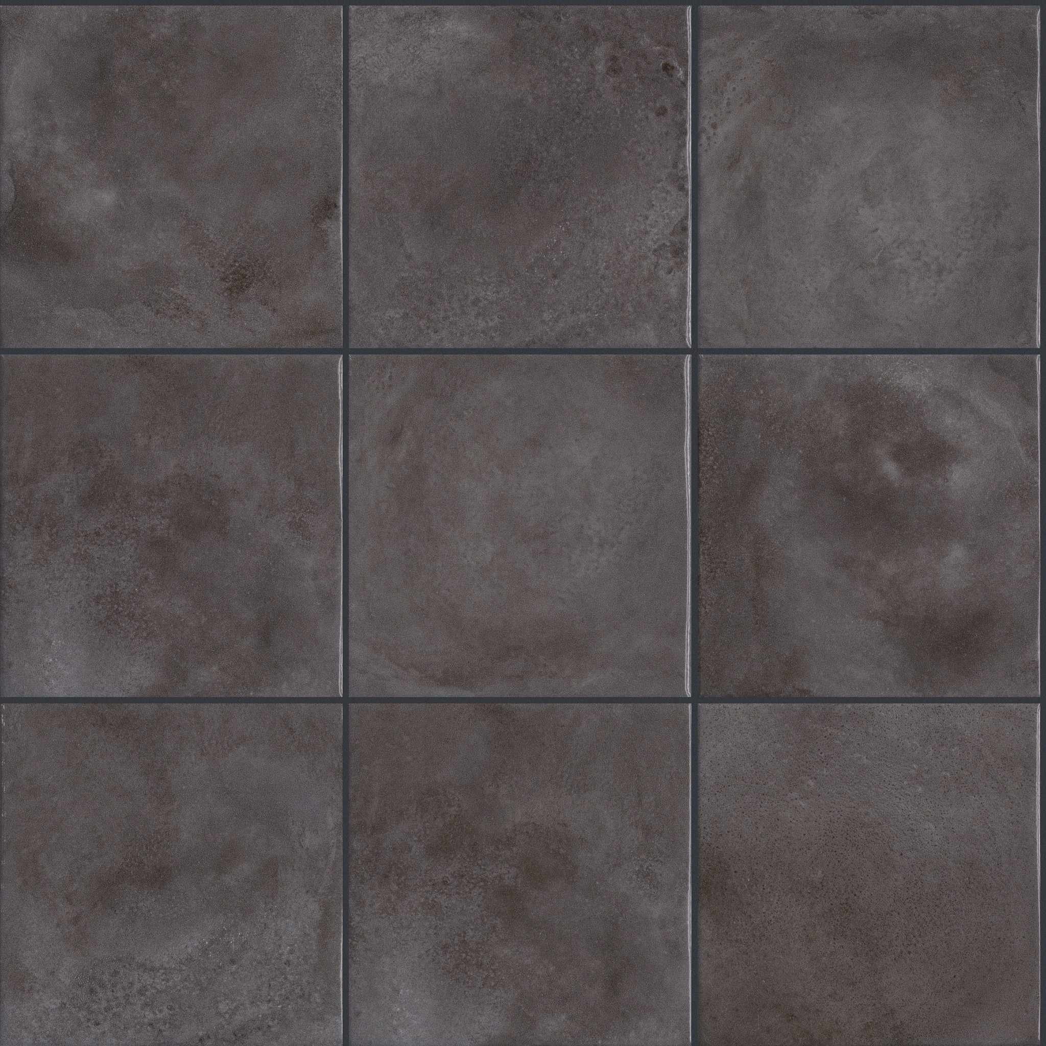 KALEIDOSCOPE 8X8 SQ FLAT OBSIDIAN MAIN