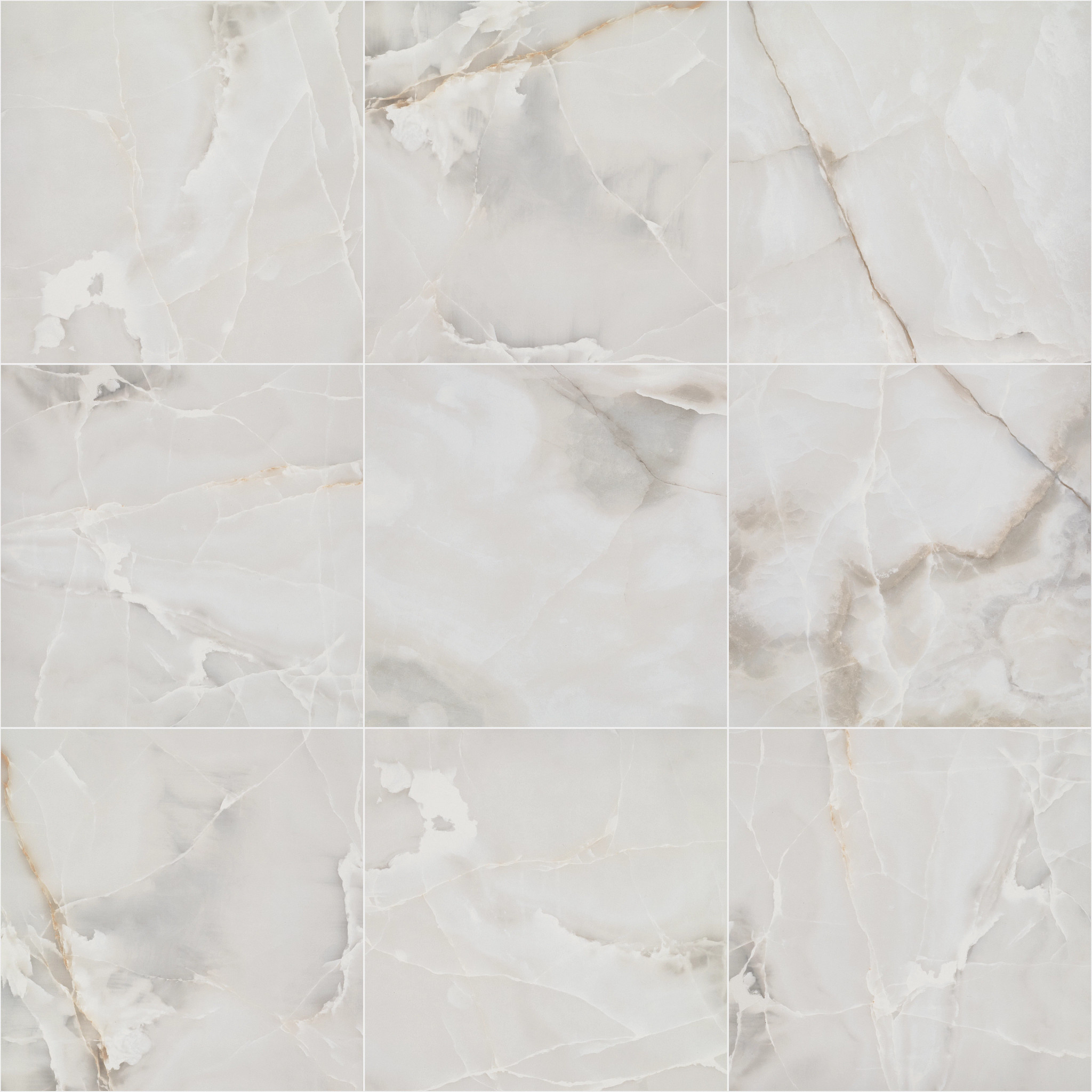 GEMSTONE 24X24 MATTE WHITE MAIN