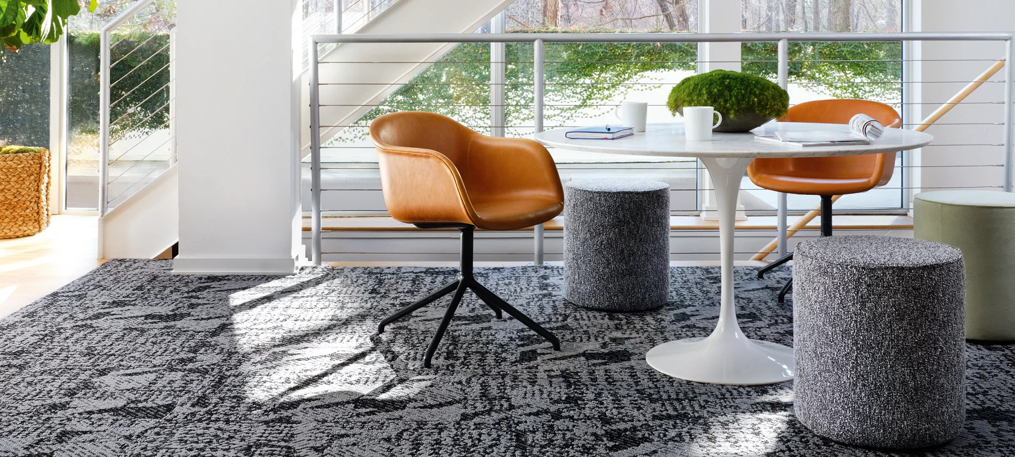 Houndstooth in Mohair