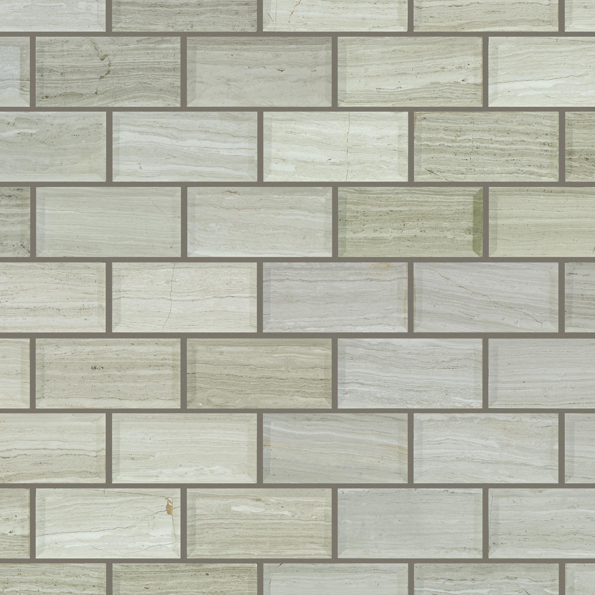 CHATEAU 2X4 BEVELED EDGE MOSAIC ROCKWOOD MAIN