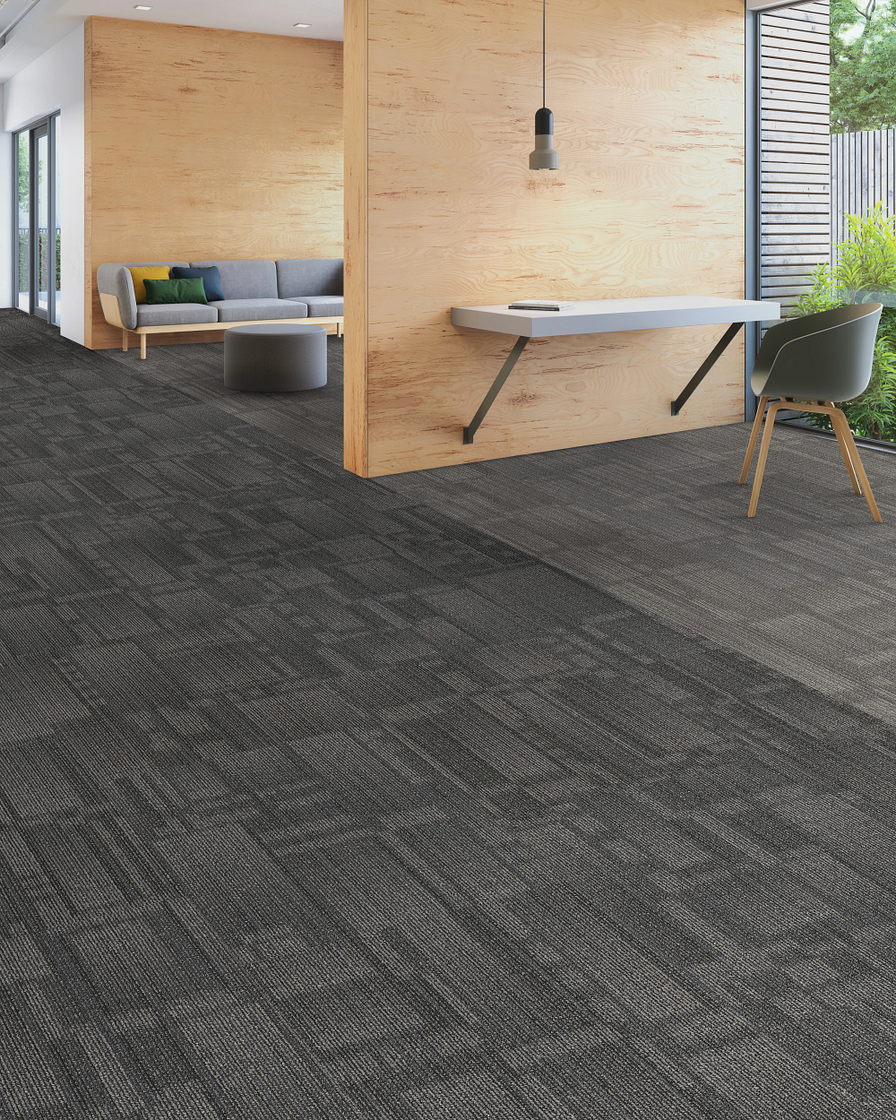 SPL MAT EIT ver. チャコールグレー Patcraft | experience ecoworx m™ I0709