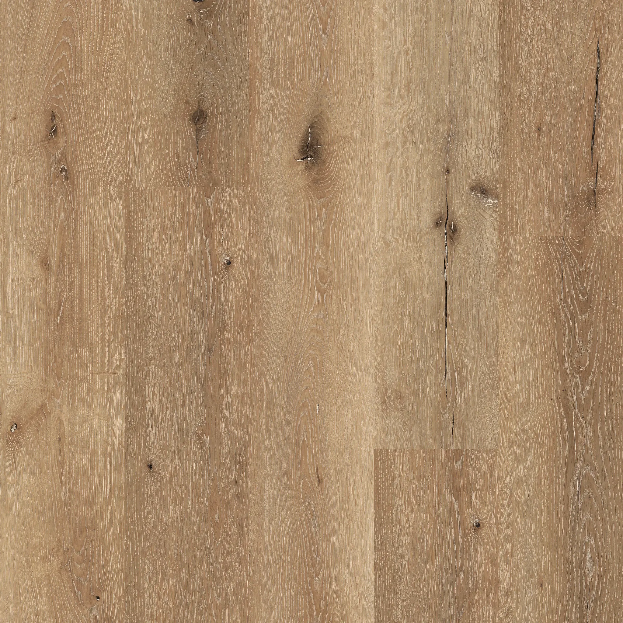 Modern staircase with wood look luxury vinyl plank flooring