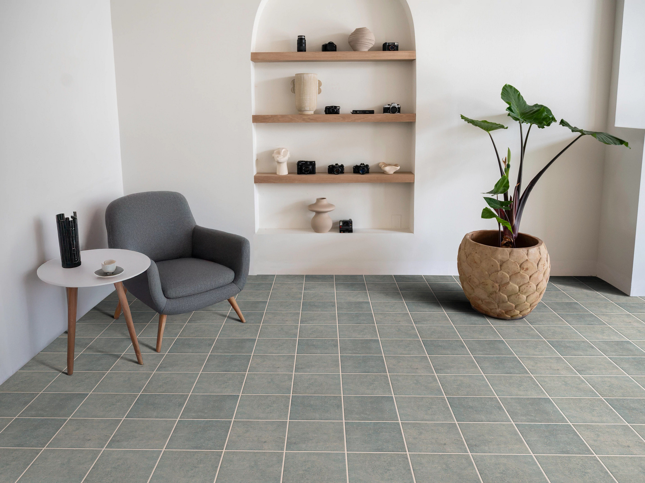 BLOOMS SOLID WILLOW MOSS ROOM