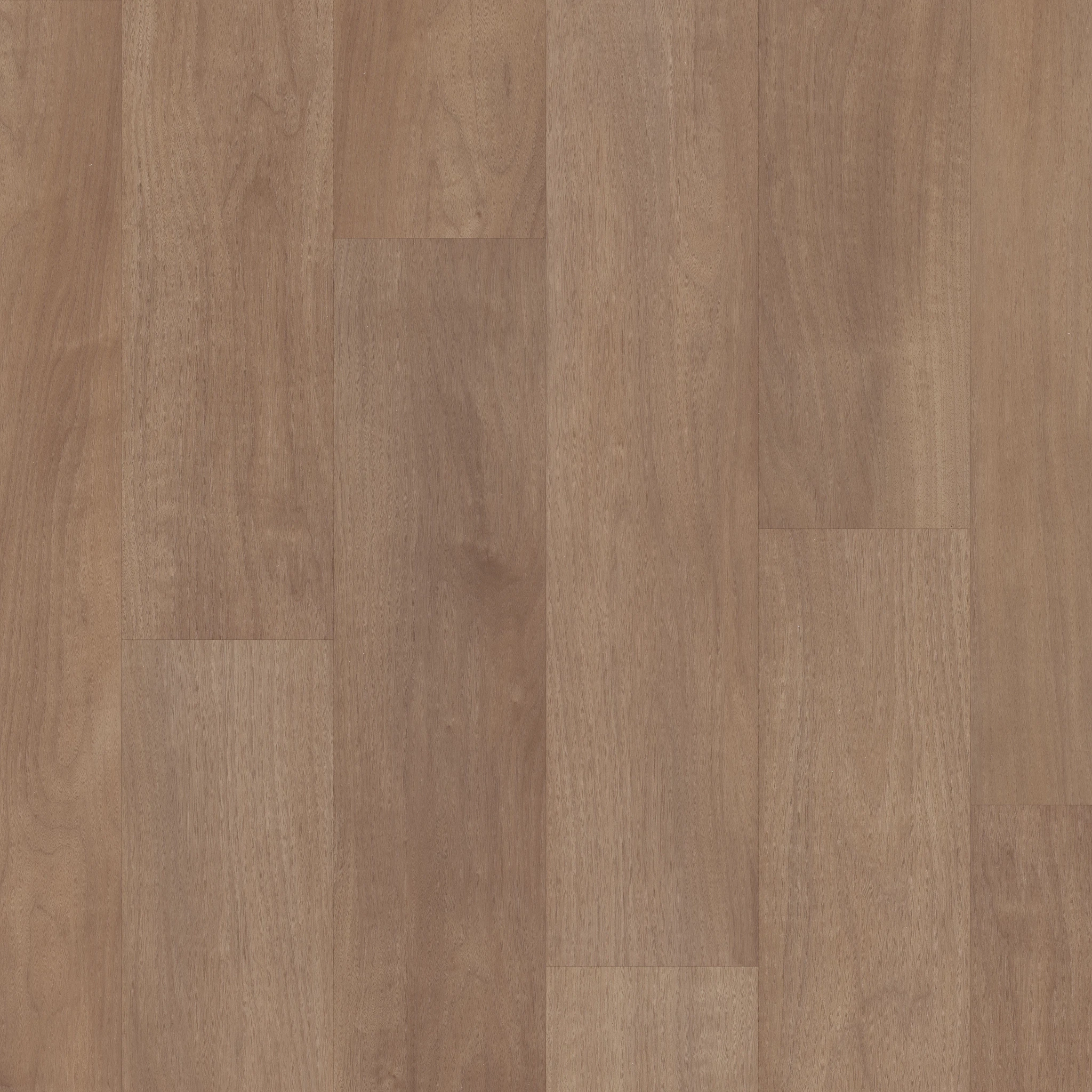 Light brown wood look luxury vinyl plank flooring with natural grain pattern