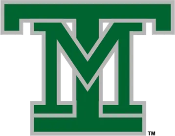 Montana Tech Orediggers logo in green and white with stylized M
