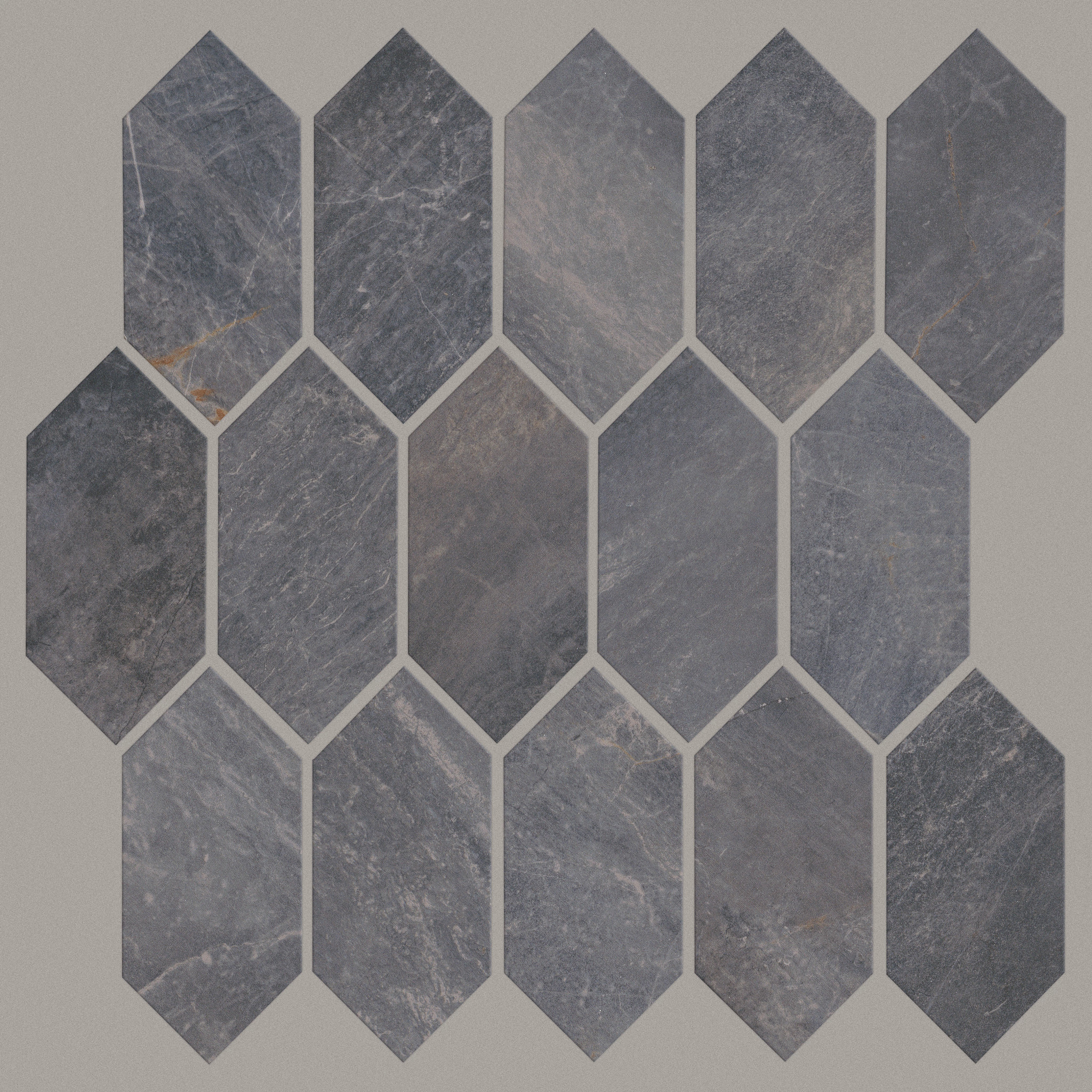 TRACE PICKET MOSAIC POLISH GUNMETAL MAIN
