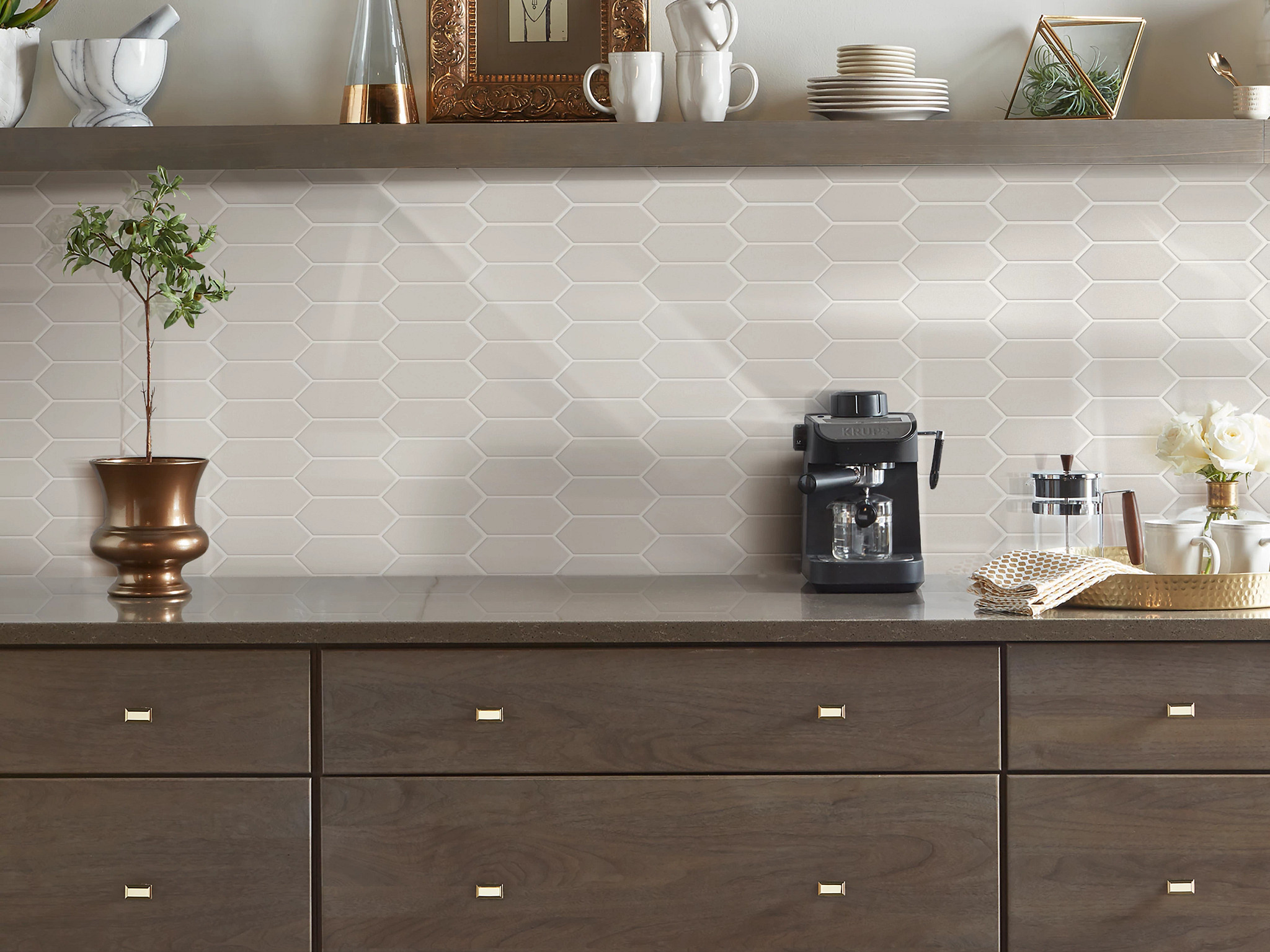 GRANDEUR PICKET GLOSS WARM GREY ROOM