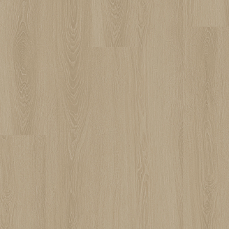 A light beige vinyl floor with wood grain pattern