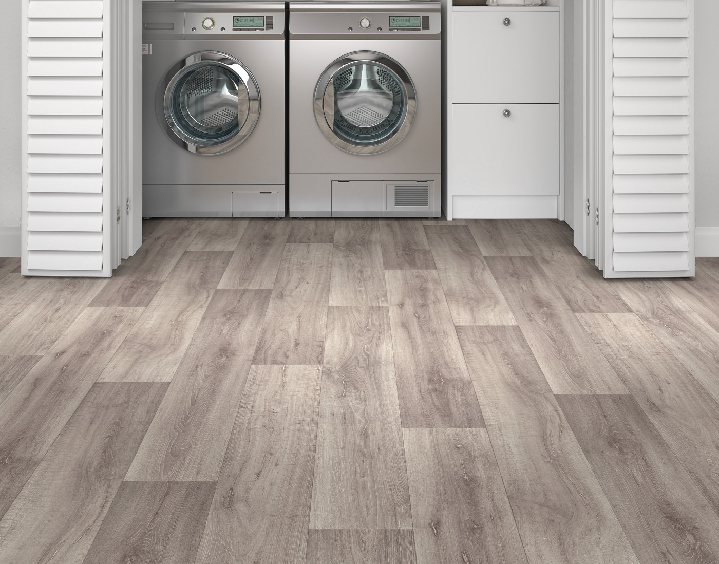 Norma flooring, shown in a room