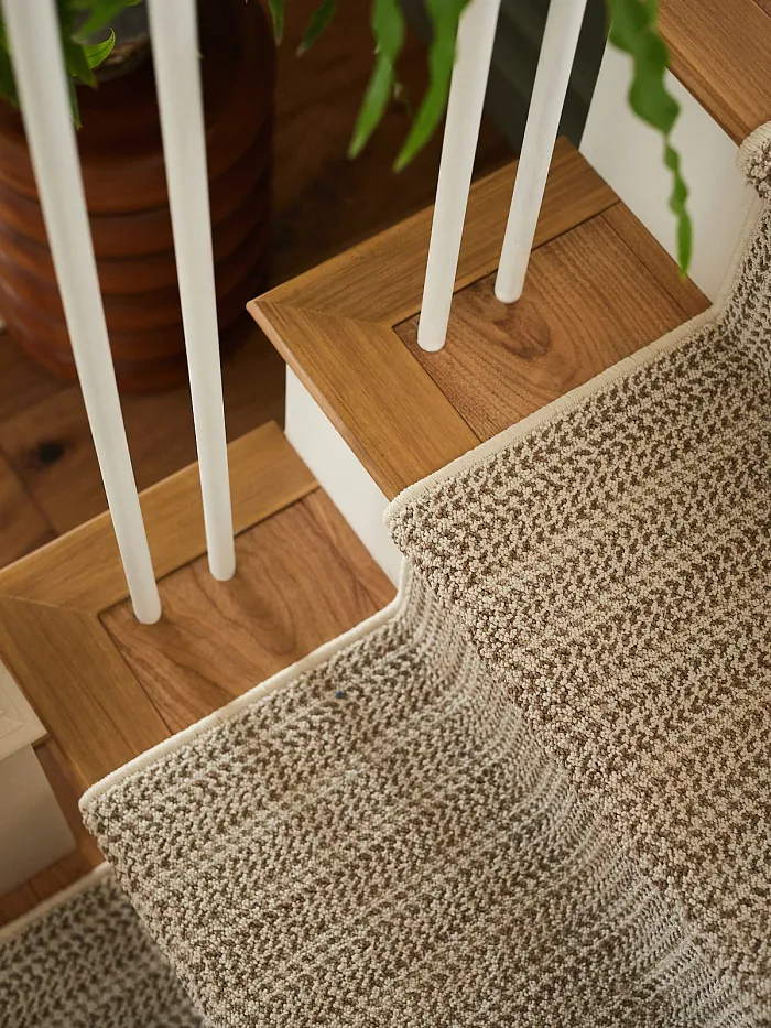 Indulgent - Carpet for Stairs in Oxford Tan | AndersonTuftex Indulgent - Carpet for Stairs in Oxford Tan | AndersonTuftex