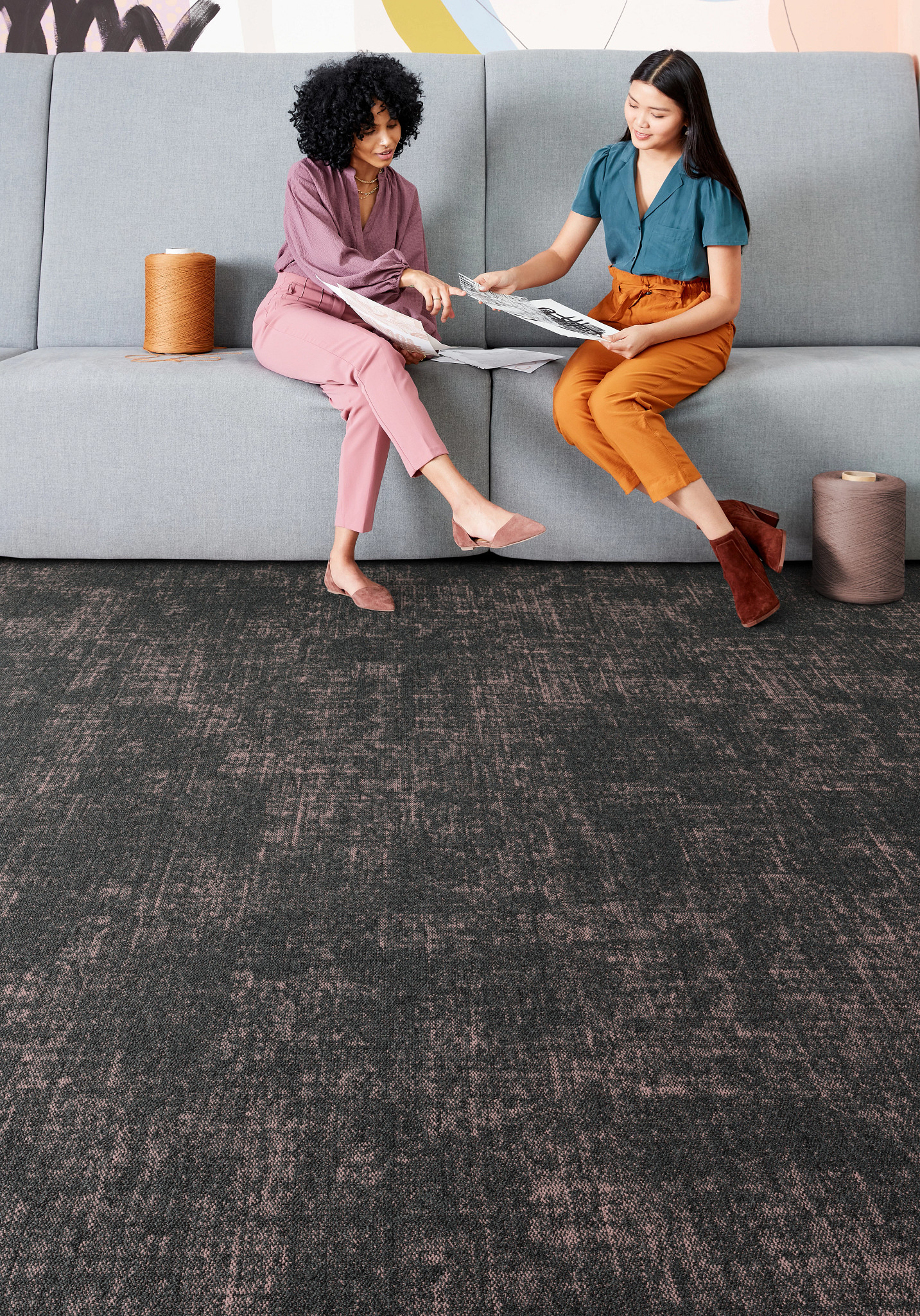 Fragment Colours Ecoworx S® Tile 5T505 Carpet Tile Commercial