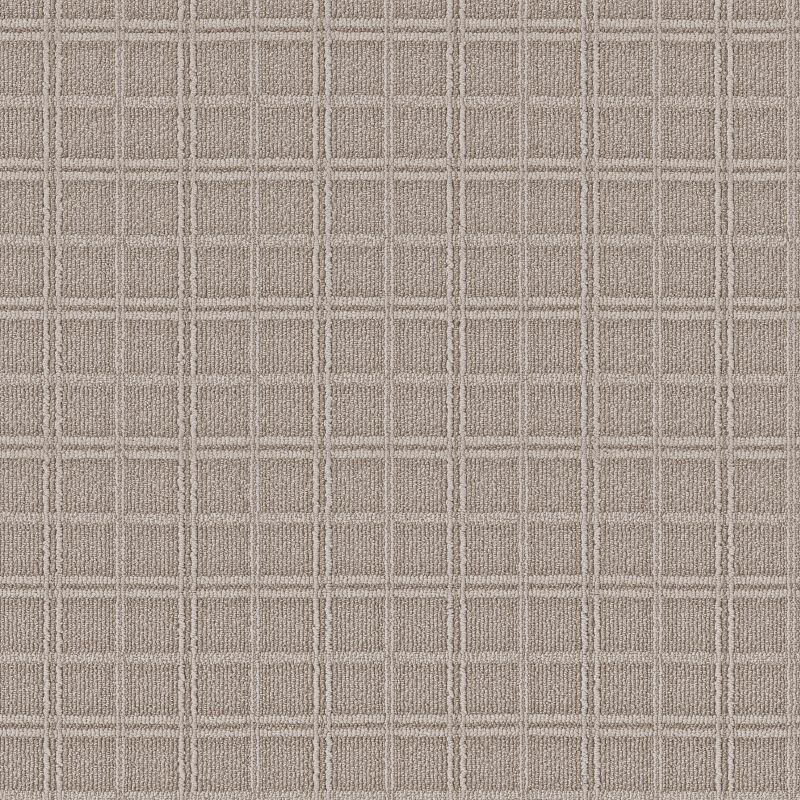 Breeze Block Broadloom Carpet in Fossil color, made from 100% nylon, 12ft wide, perfect for residential applications.
