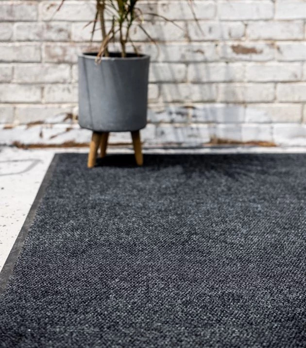 Durable, Absorbent Solution-Dyed Needlebond Polyester with Premium Vinyl Backing