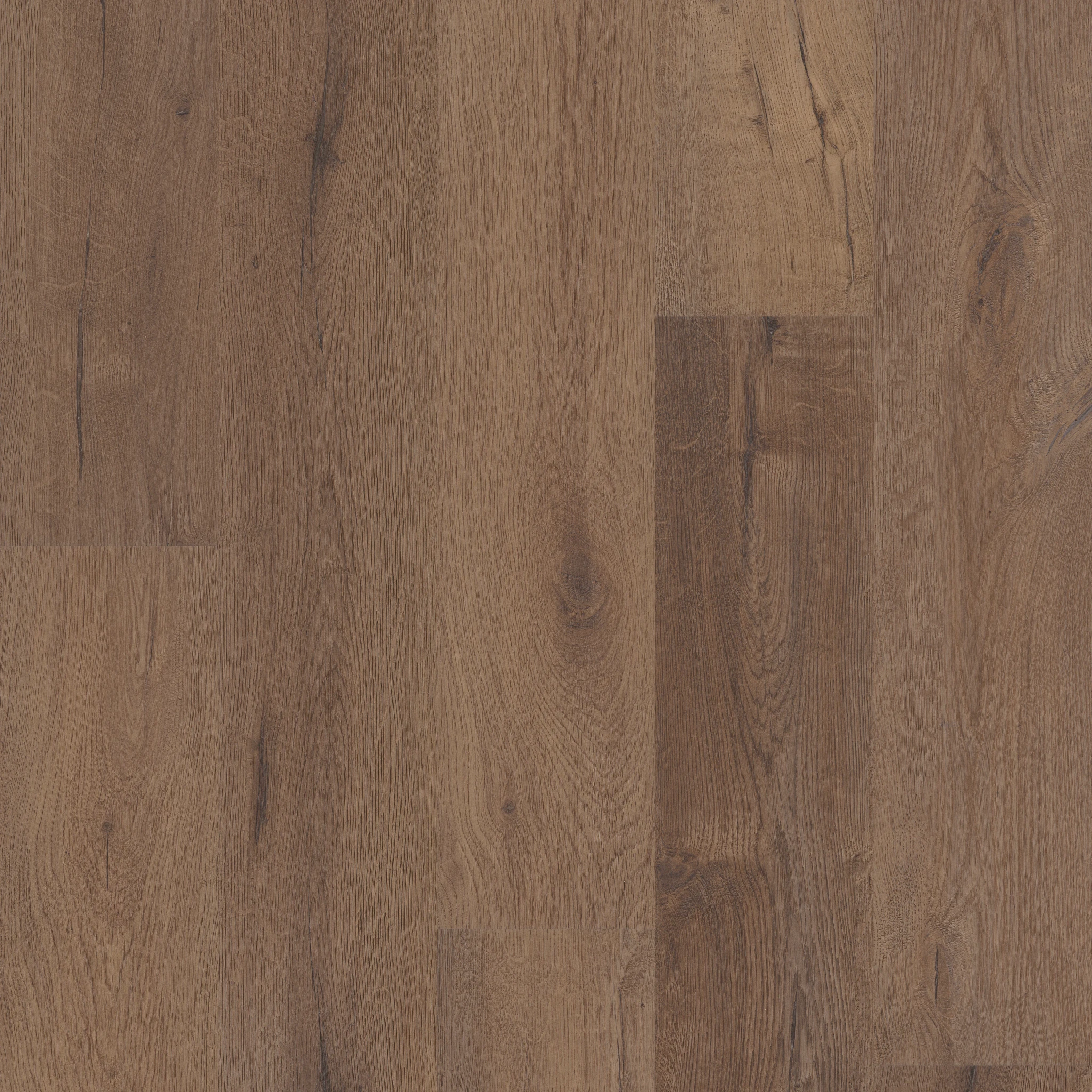 Luxury vinyl plank flooring with wood look in warm brown tones, 12 ft width, ideal for residential use