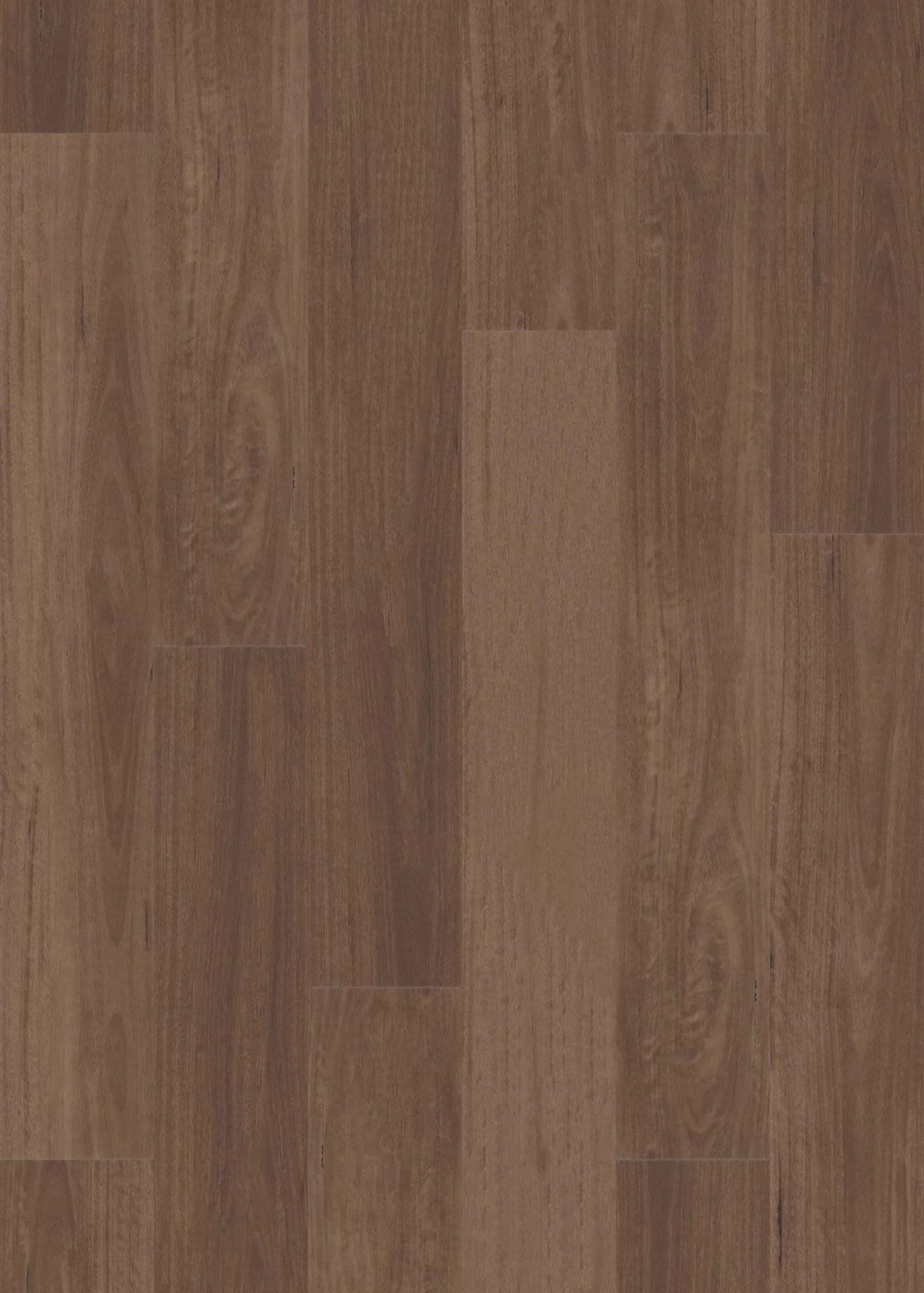 Brown WPC flooring with wood grain texture