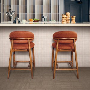 Graphline Wall Panel Matte Framework White - LVP flooring Graphline Wall Panel Matte Framework White Feature 1