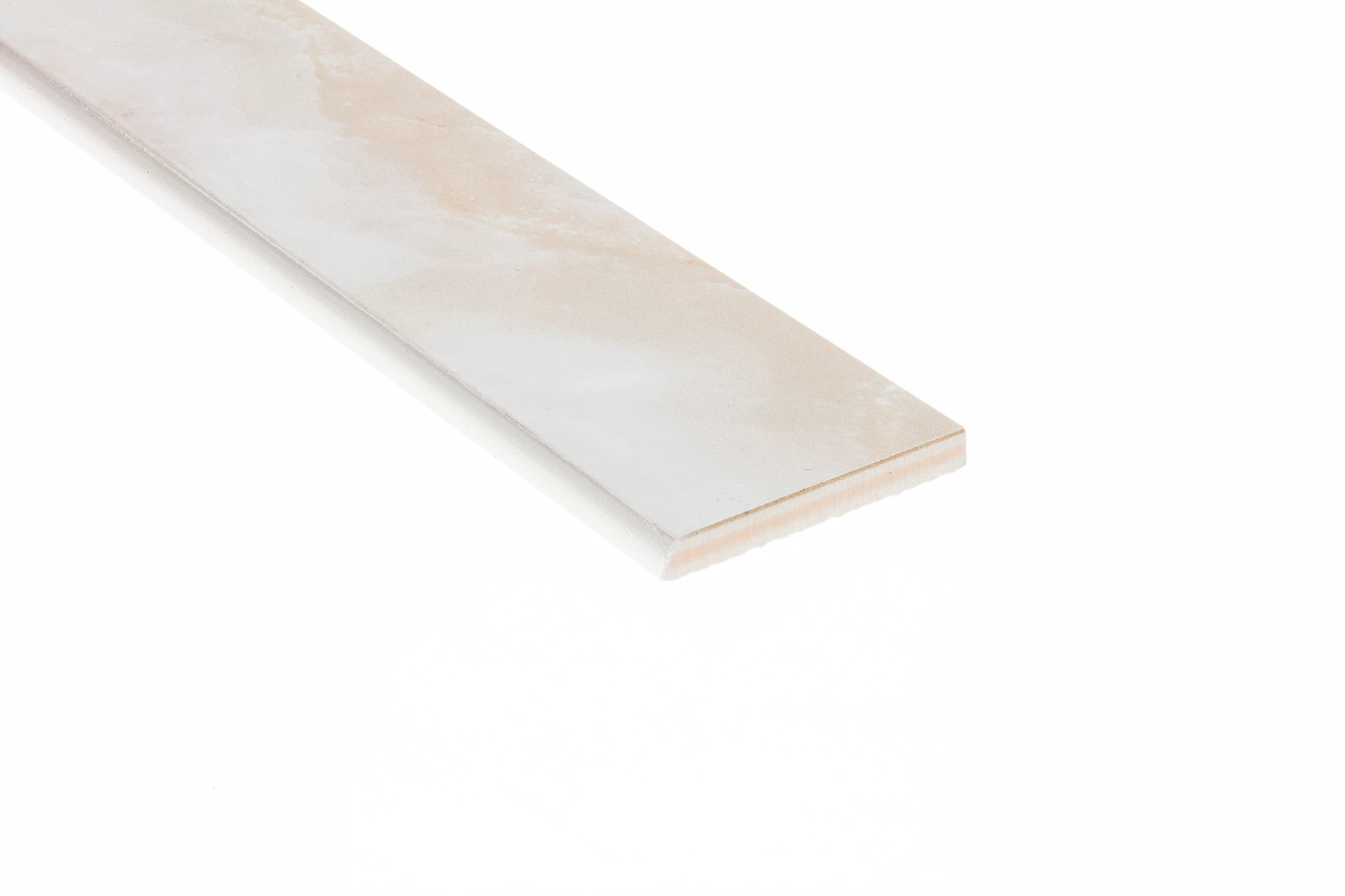 GEMSTONE BULLNOSE POLISHED IVORY ANGLED