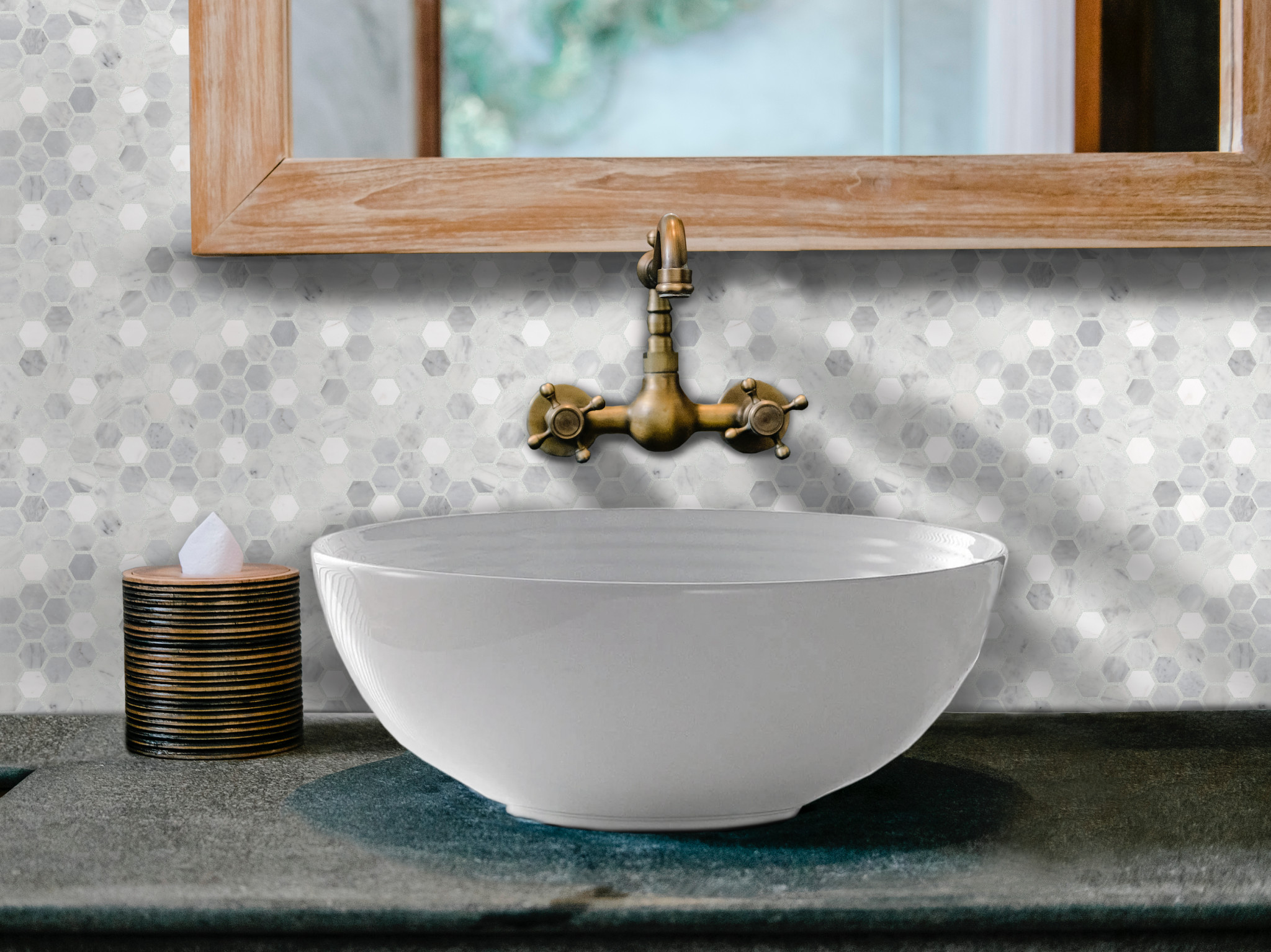 NOBLE PURSUIT 1.4 HEX CARRARA ROOM