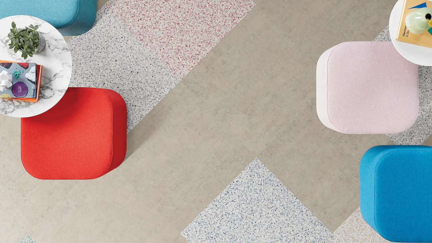 rendering with lvt and vct flooring