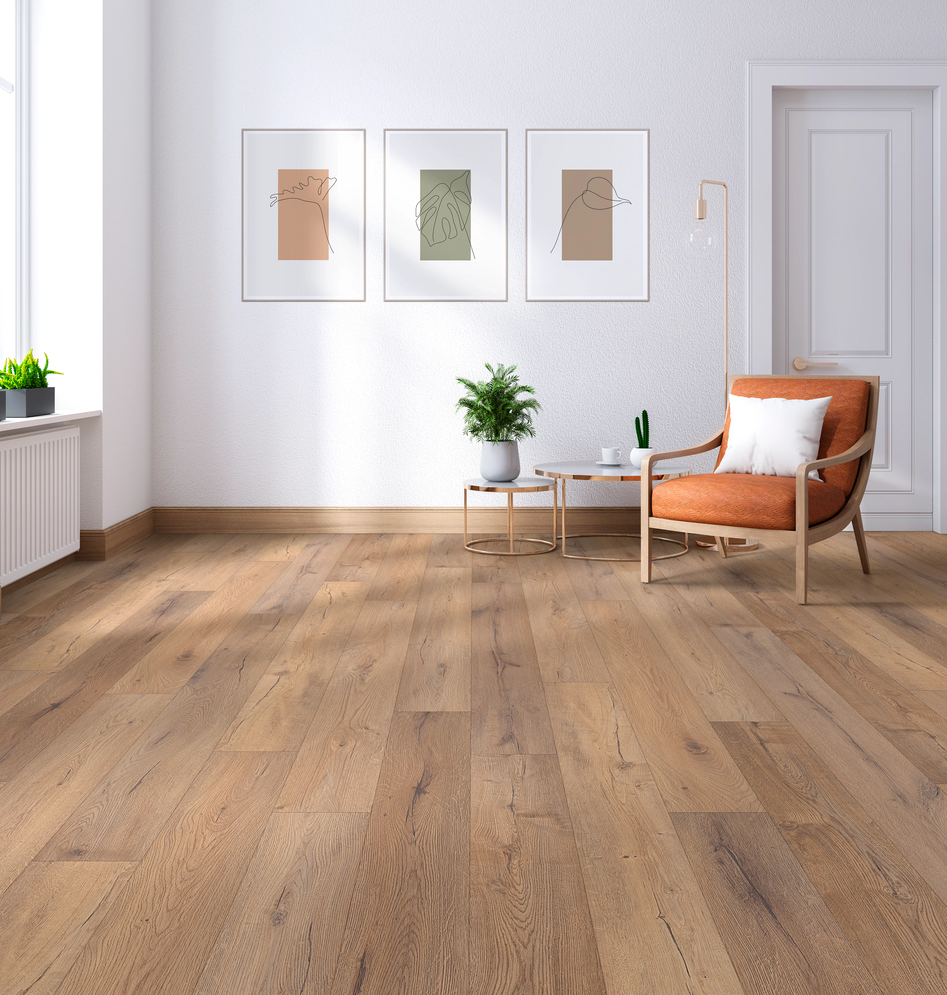 COREtec Premium sand dollar oak vv81005024 EVP Vinyl Flooring Waterproof, Durable, and Stylish