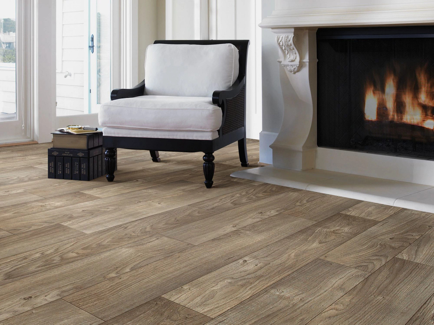 Fargo flooring, shown in a room