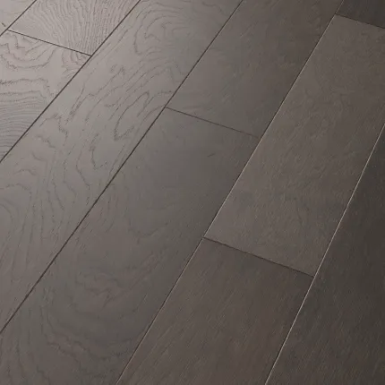 Dark Brown Hardwood Flooring with Wood Grain Texture Dark brown hardwood flooring with visible wood grain texture