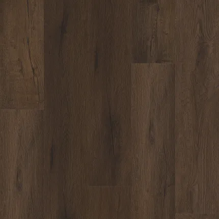 Dark Brown Wood Look LVP Flooring - High Quality and Durable Dark brown wood look luxury vinyl plank flooring with realistic grain texture