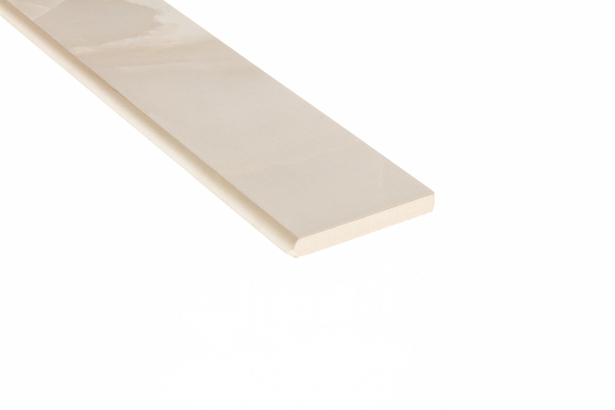 GEMSTONE BULLNOSE MATTE BEIGE ANGLED