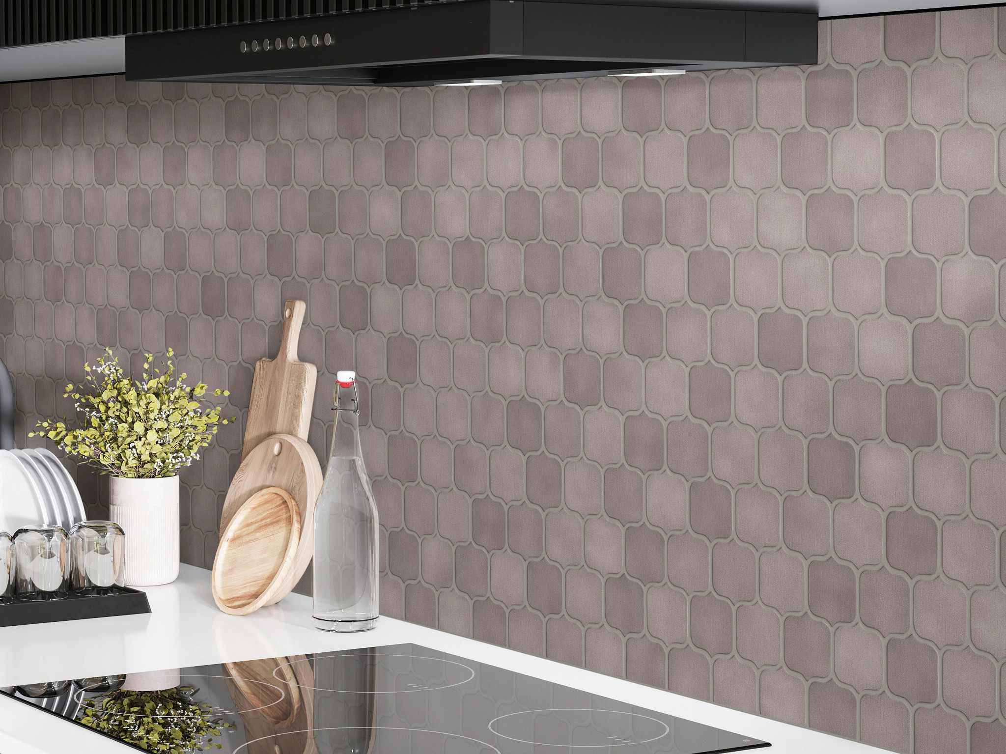 EARTHLINE OGEE MOS DARK GREY ROOM