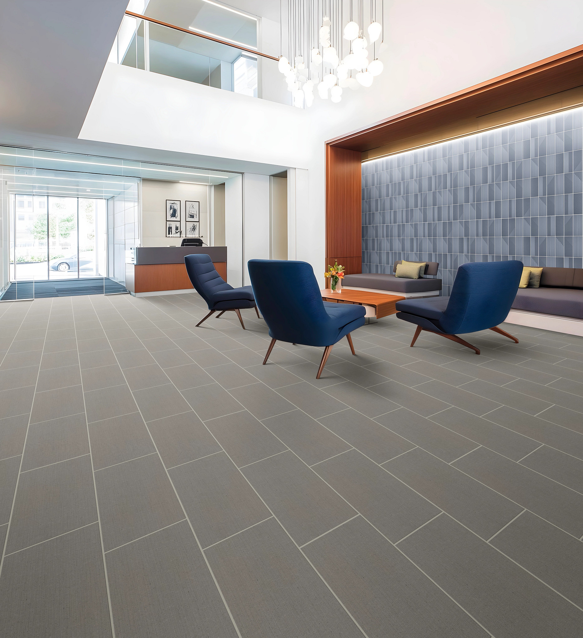 Radiant Gleam 2 X 2 Mosaic Matte Radiate Feature 2