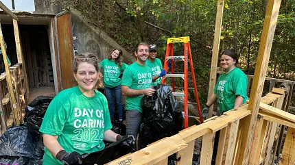 Shaw Floors Volunteers at United Way Day of Caring Shaw Floors team volunteering at United Way’s Day of Caring, making a positive impact on the local community