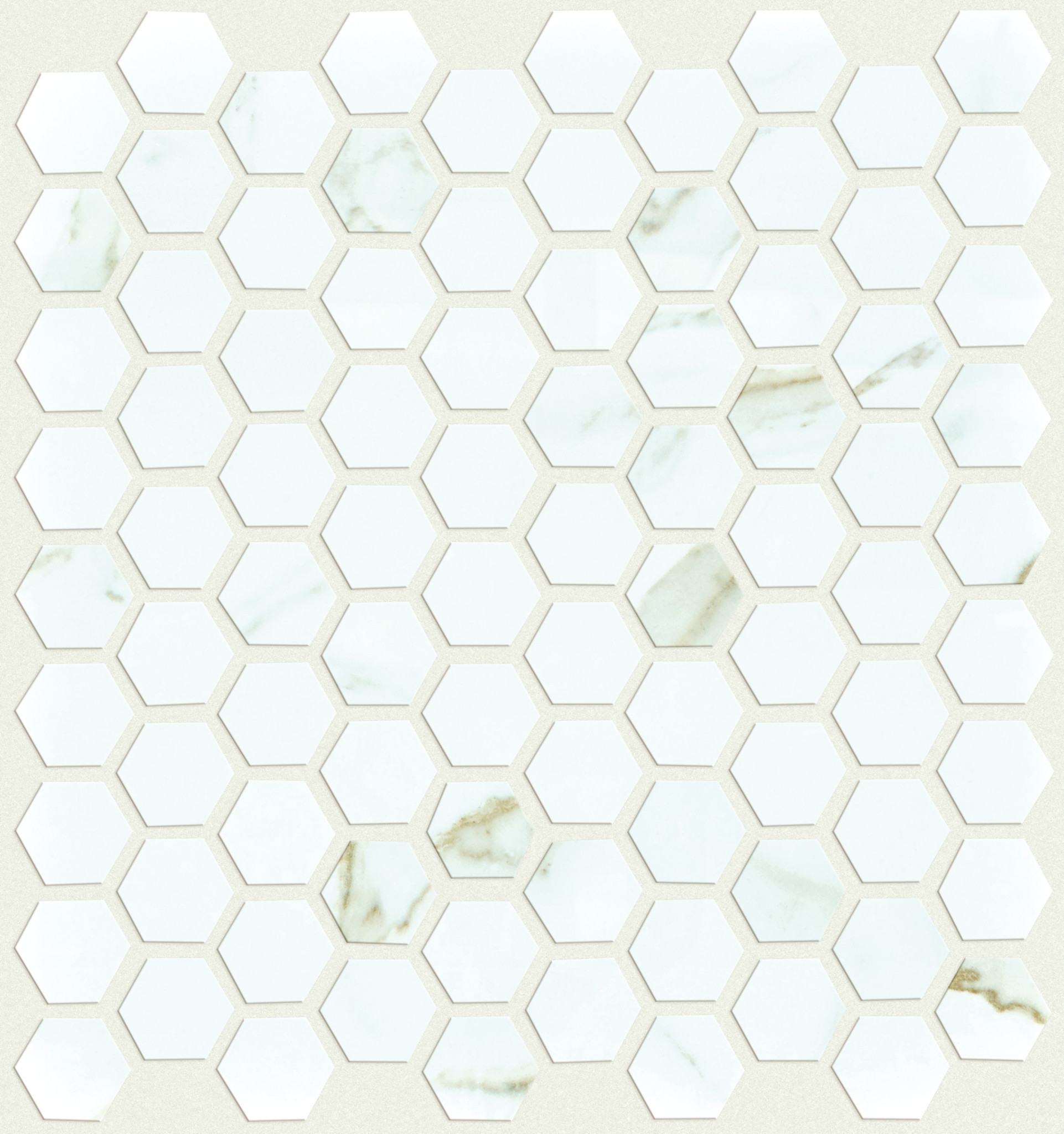 CASINO HEX MOSAIC POLISH CALACATTA MAIN