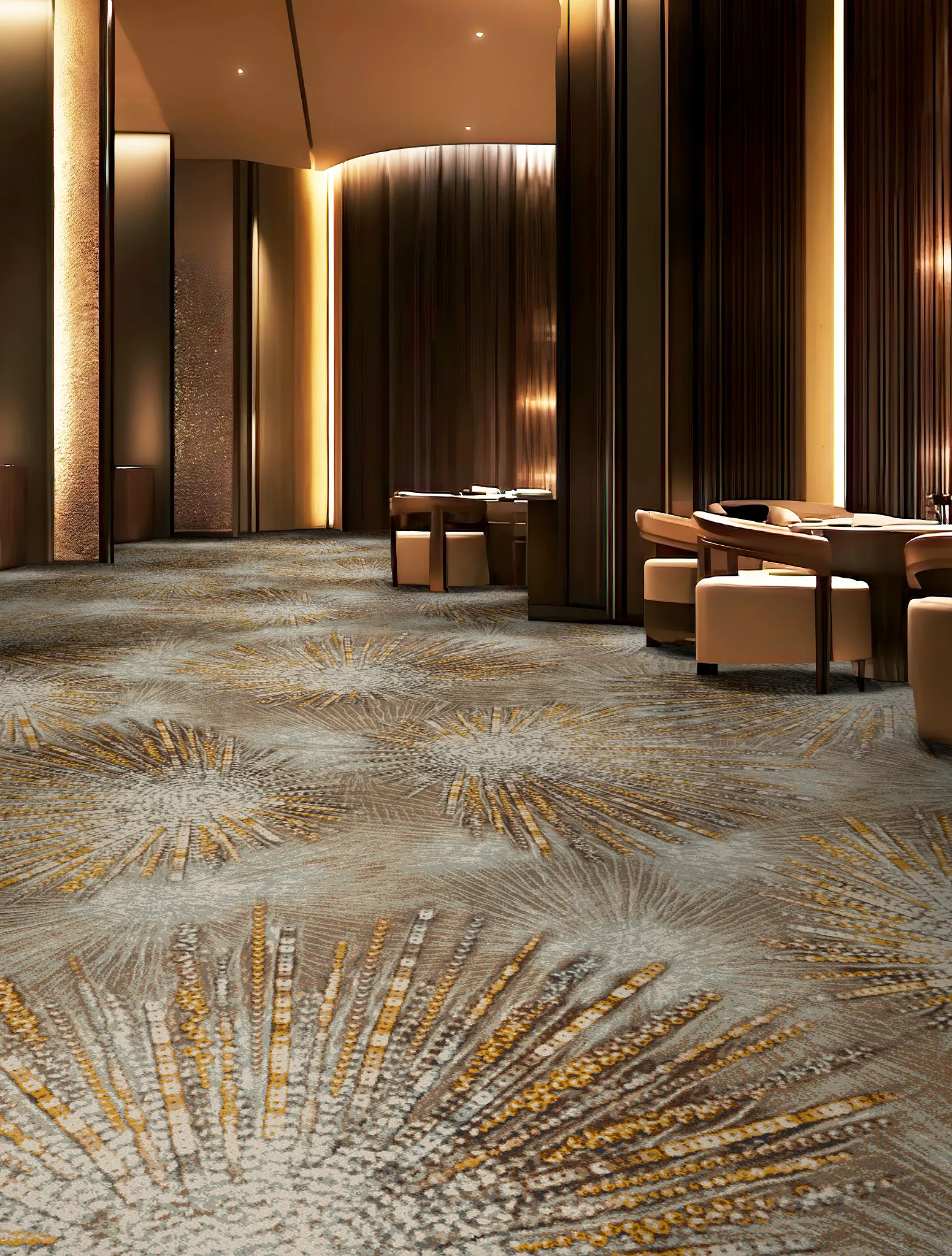 Shaw Contract Hospitality · Radiant collection illustration, not an exact selected color