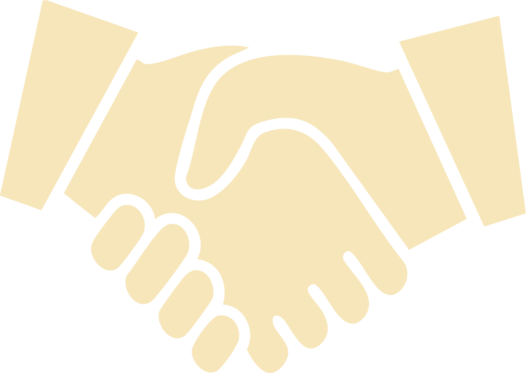 Illustration of a handshake symbolizing partnership